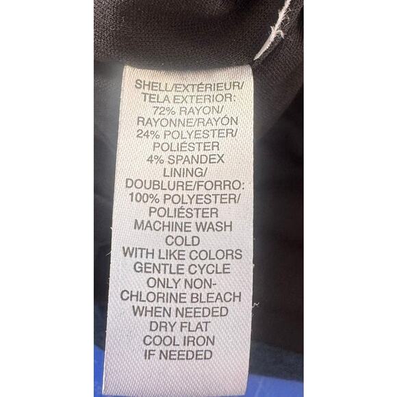 Ann Taylor LOFT Medium Blue Heathered Straight Pencil Dress - Picture 4 of 8